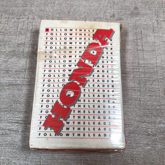 Vintage 80's Honda Playing Cards - Picture 3 of 4